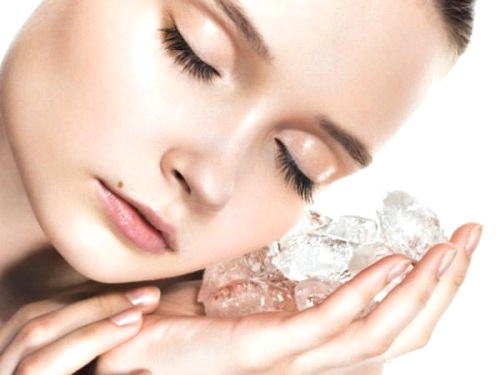 Massagem facial de rugas