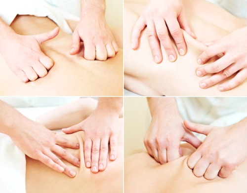 Massagem de drenagem linfática