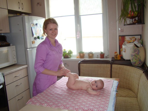Massagem com hipertonia