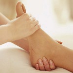 Massagem com pés planos Massagem com pés planos