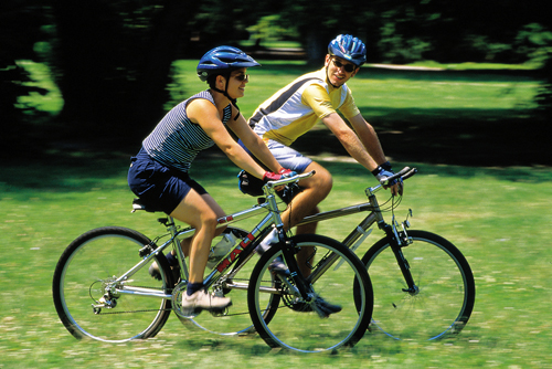 Quantas calorias são queimadas ao andar de bicicleta